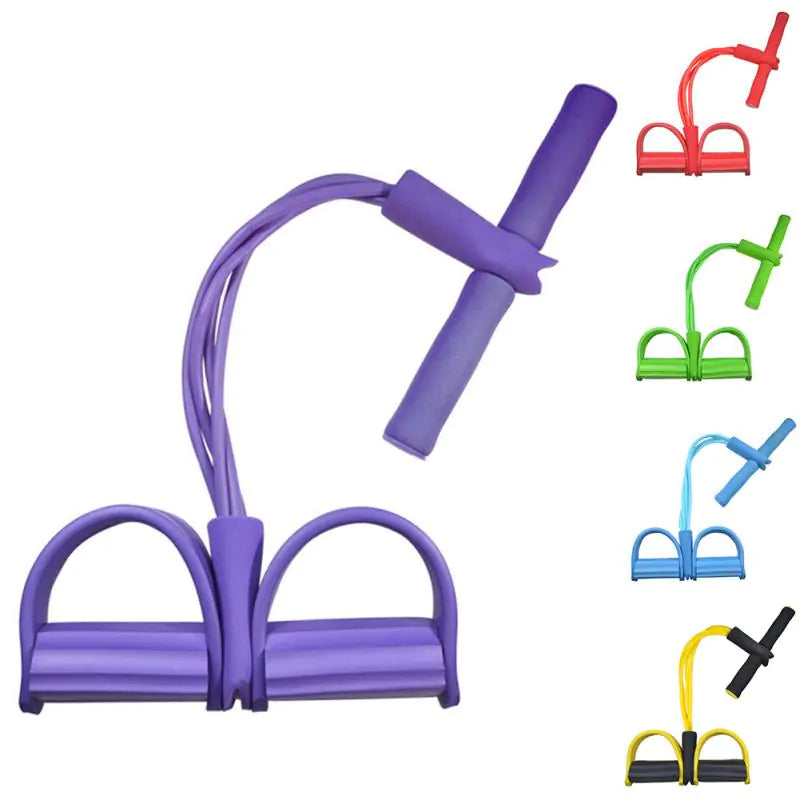 Latex Pedal Resistance Band Expander